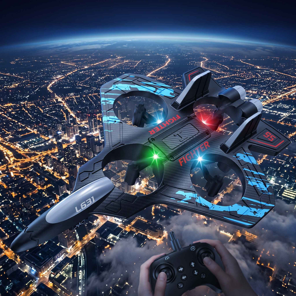 RC Fighter Jet for Kids