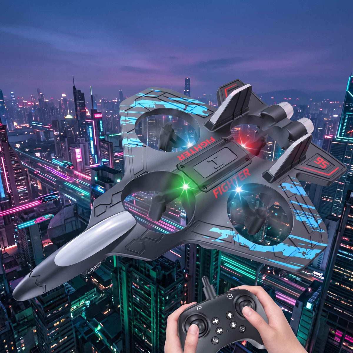 RC Fighter Jet for Kids