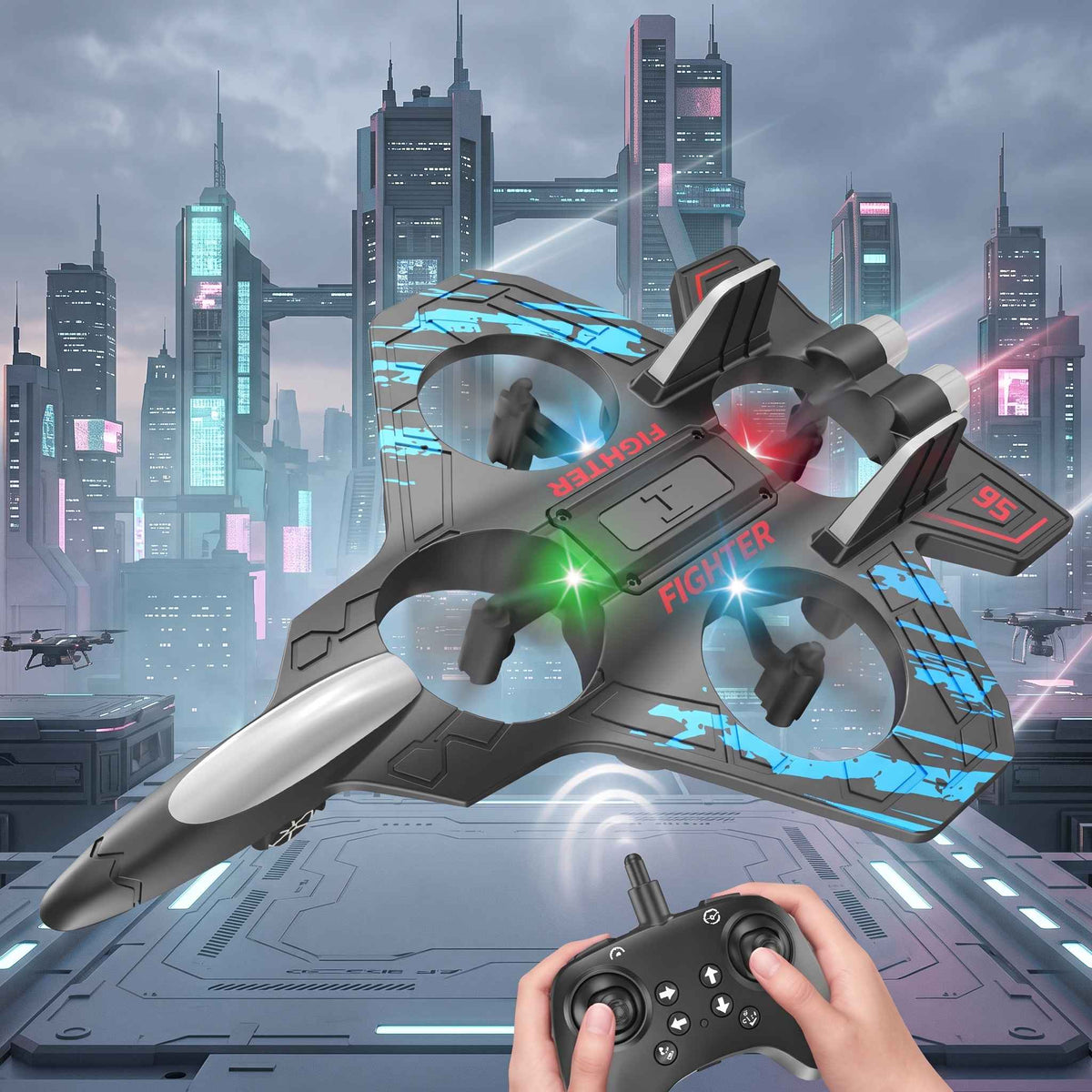 RC Fighter Jet for Kids